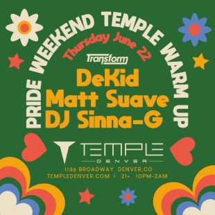 Temple Pride Flyer 2023