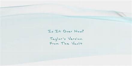 Is It Over Now Image